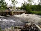 Flood gates at Taivalkoski